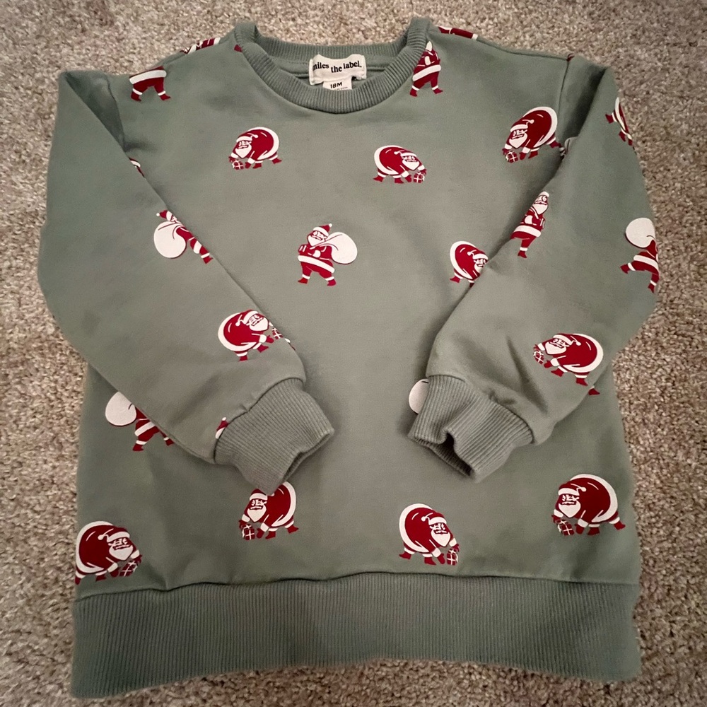 Miles the Label Santa sweatshirt